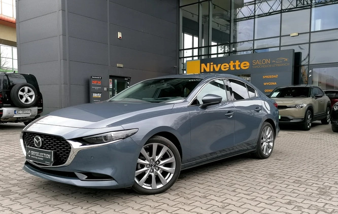 Mazda 3 cena 117900 przebieg: 25650, rok produkcji 2022 z Warszawa małe 277